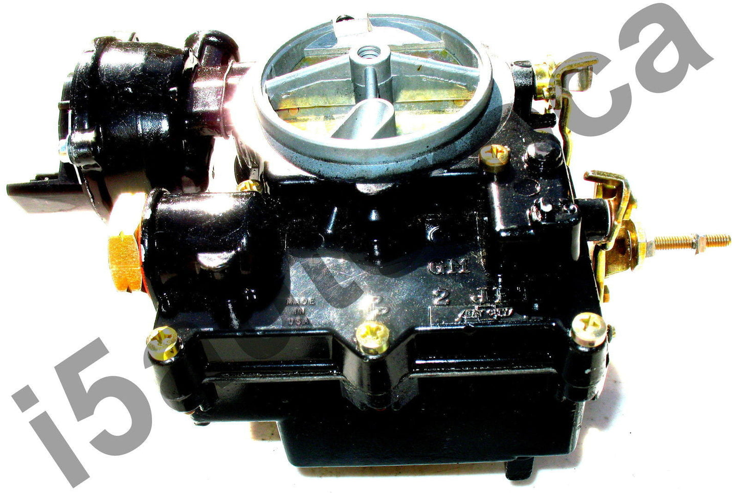 MARINE CARBURETOR 2 BARREL ROCHESTER 2GC MERCRUISER MCM 140 7040082 ELEC CHOKE - Marine Carburetors